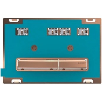 Клавиша смыва GEBERIT SIGMA 50 115.670.00.2 прозрачный