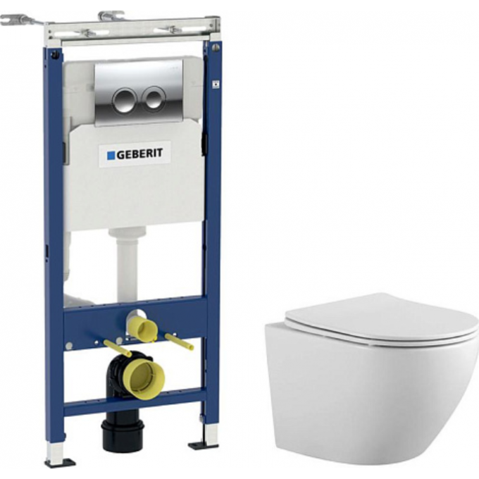 Комплект инсталляции GEBERIT DUOFIX ПЛАТТЕНБАУ 458.123.21.1