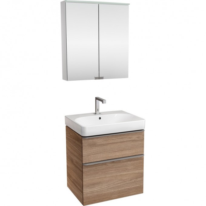 Комплект мебели GEBERIT SMYLE 60 см пекан 529.352.JR.6