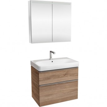 Комплект мебели GEBERIT SMYLE 529.353.JR.7 75 см пекан