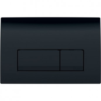 Смывная клавиша GEBERIT DELTA 51 115.105.DW.1 черный глянец