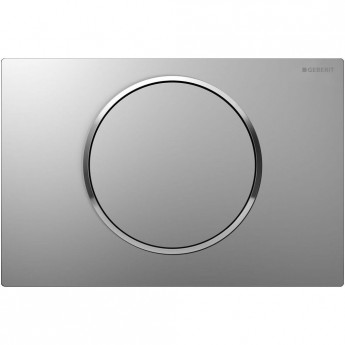 Смывная клавиша GEBERIT SIGMA 10 115.758.KN.5 хром матовый