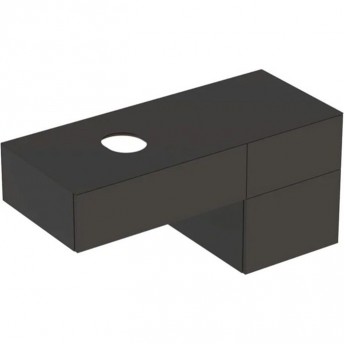 Тумба для комплекта GEBERIT VARIFORM 501.184.00.1 120 см темно-серый