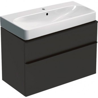 Тумба с умывальником GEBERIT SMYLE SQUARE 500.251.01.1+ 500.354.JK.1 90 см